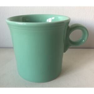 Fiesta HLC Ceramic Coffee Mug O-Ring Handle Sea Foam Mint Green 10 Ounce USA